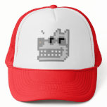 Pixel Grinning Wolf hats