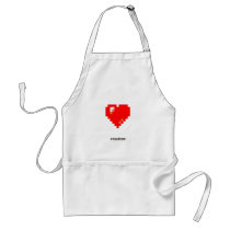 Pixel_Heart Apron