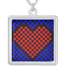 Pixel Heart Necklace