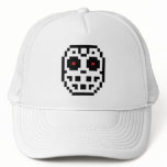 Pixel Hockey Goalie Mask hats