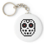 Pixel Hockey Goalie Mask keychains