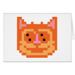 Pixel Kitty Cat cards
