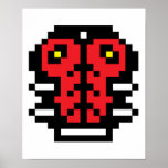 Pixel Ladybug posters