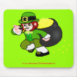 Pixel Leprechaun Mousepad 2