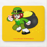 Pixel Leprechaun Mousepad 4