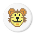 Pixel Lion magnets