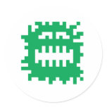 Pixel Monster Critter stickers