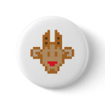 Pixel Reindeer buttons