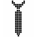 Pixel Tie t-shirts