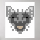 Pixel Wolf posters