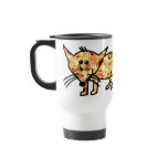 Pixelated Fox mugs