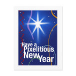Pixelitious New Year postcards