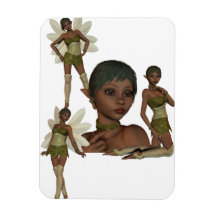 Pixie Elves Vinyl Magnets