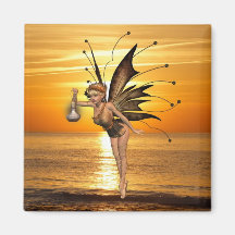Pixie Lantern Magnet