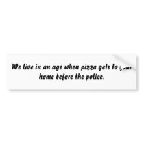 pizza bumper stickers
