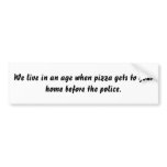 pizza bumper stickers