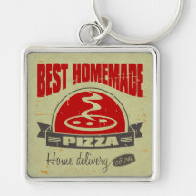 Pizza Keychain