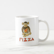 Pizza Monkey Coffee Mug