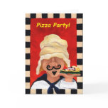 Pizza Party Invitation cards