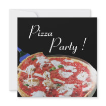 PIZZA PARTY, ITALIAN KITCHEN dinner, brunch Personalized Announcement