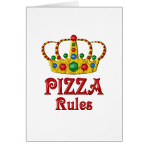 PIZZA RULES cards