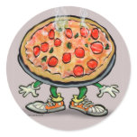 Pizza stickers