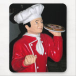 Pizza Waiter mousepads