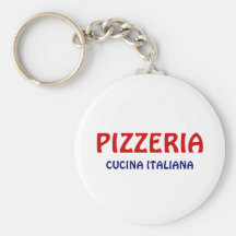 Pizzeria Keychain