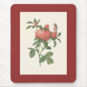 PJ Redoute - Rosa centifolia prolifera foliacea mousepads