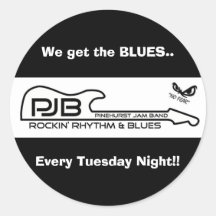 PJB 3 in. Sticker