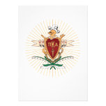PKA Crest Colour Personalized Invite