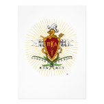 PKA Crest Colour Weathered Personalized Announcements