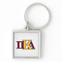 PKA Greek Letters Keychain