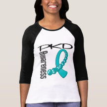 PKD Awareness Gemstone Ribbon Shirt