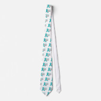 PKD Awareness Ribbon Neck Ties