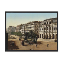 Place de la republique, Algiers, Algeria classic P Post Cards