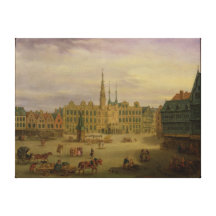 Place de L'Hotel de Ville, Cambrai, c.1780 Gallery Wrap Canvas