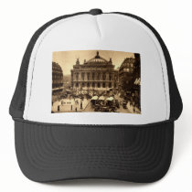 Place de l'Opera, Paris France c1925 Vintage
