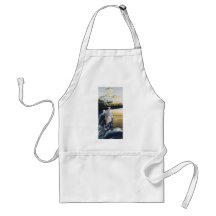 "Place in the Sun" Car Watercolor Aprons