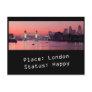 Place: London Status: Happy Post Cards