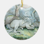 Place of Peace Unicorn Ornament