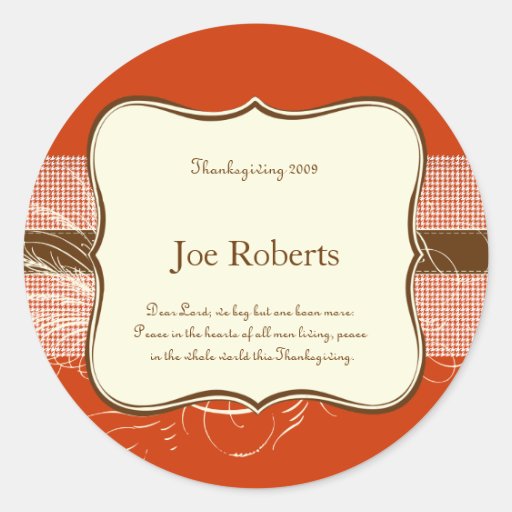 Place Setting Sticker