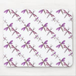 Placemat Kids Girl Dragonflies Mauve Pink mousepads