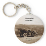 Placerville, California 1908 Road Trip keychains