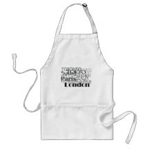 Places I want to go! Apron