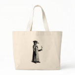 Plague Doctor with a Hot Cuppa bags