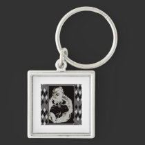 Plaid Bear keychains