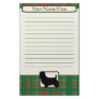 Plaid Christmas Australian Terrier Stationery