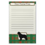 Plaid Christmas Newfoundland Stationery