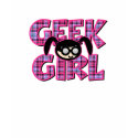 Plaid Geek Girl with Graphic t-shirts